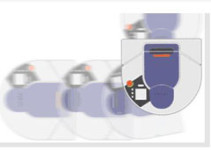 neato aspirateur robot coin