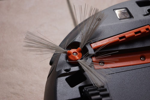 brosse latérale de l'aspirateur robot rowenta