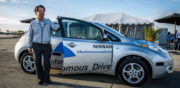nissan et sa voiture robot
