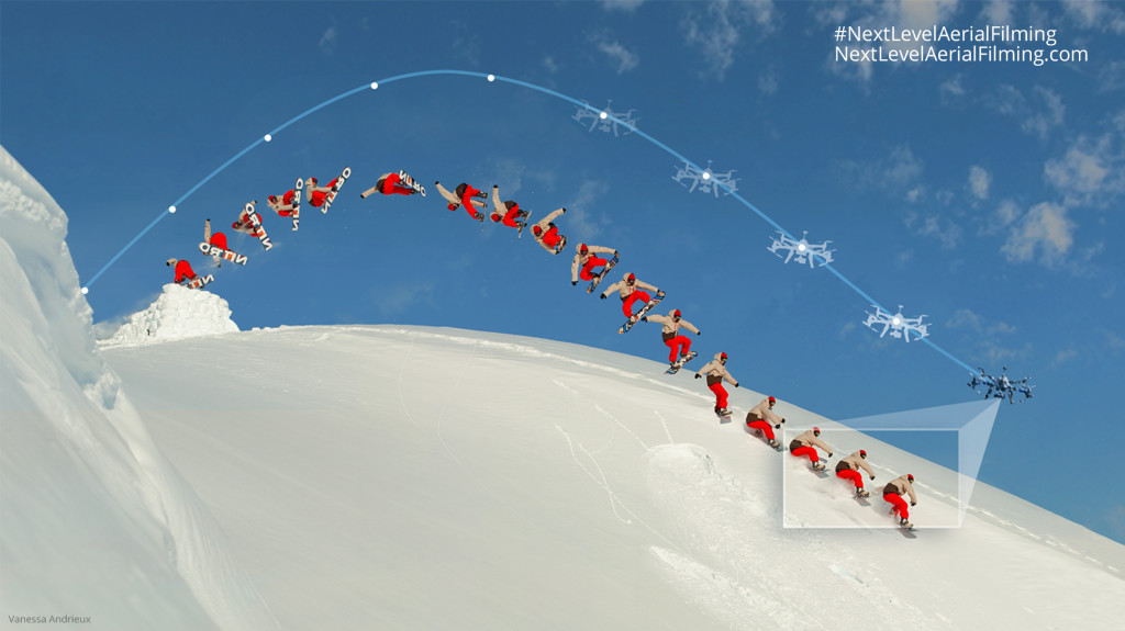 Drone autonome next level aerial filming