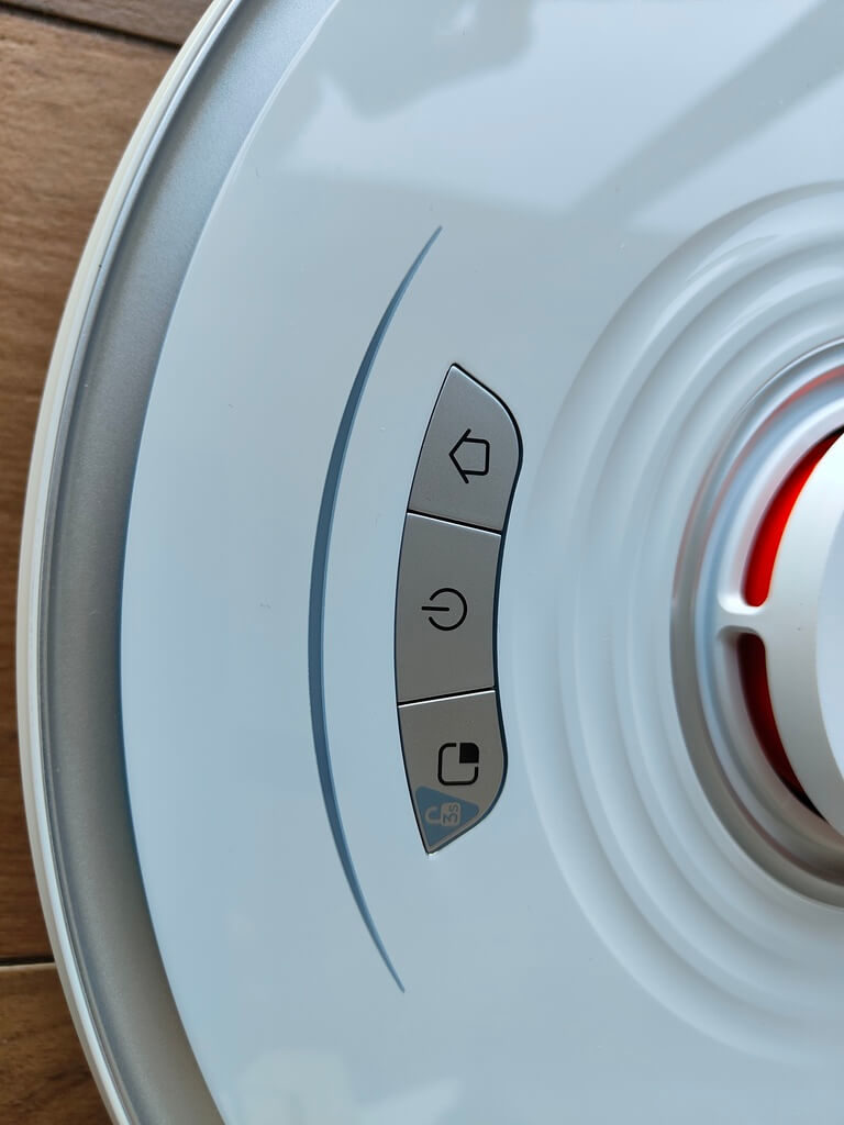 bouton commande roborock s7